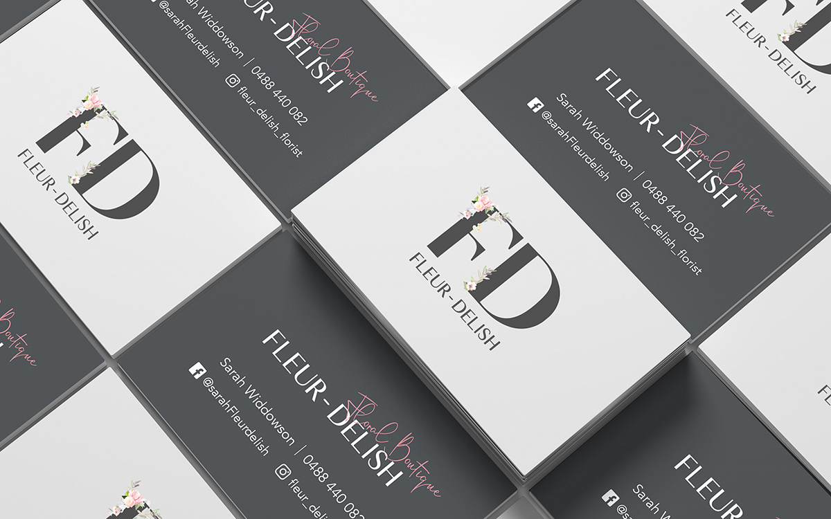 Fleur Delish Business Cards