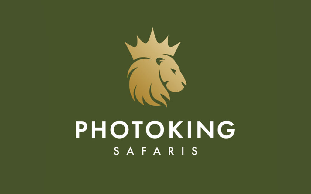 PhotoKing Safaris Logo Green BG web@2x