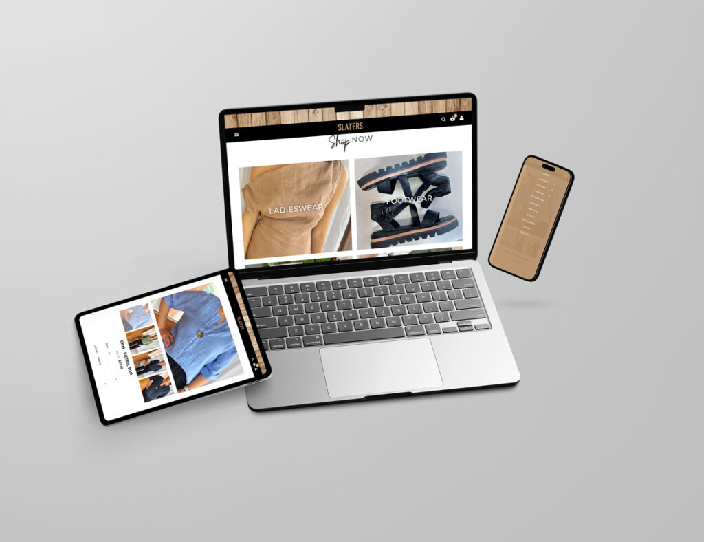 Slaters responsive