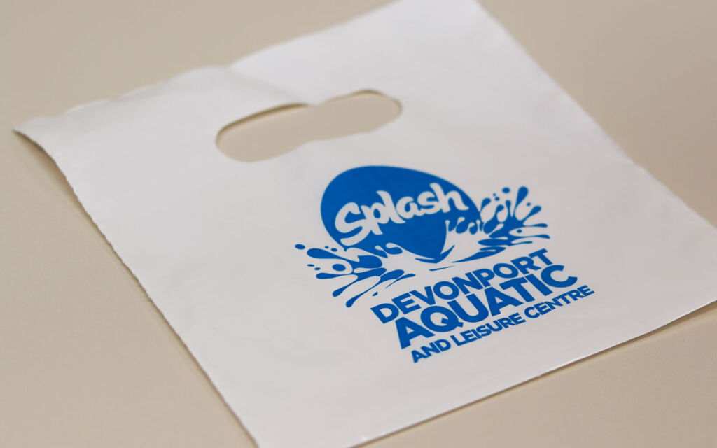 Splash Plastic Bag