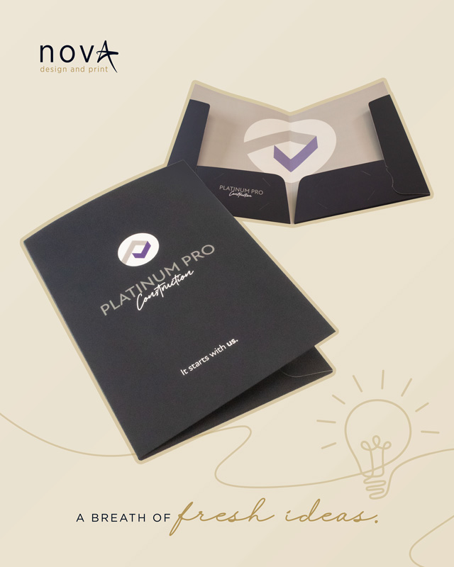 Platinum pro presentation folders